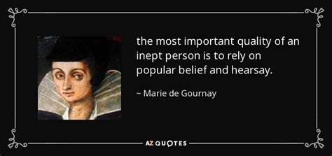 Inept synonyms, inept pronunciation, inept translation, english dictionary definition of inept. Marie de Gournay quote: the most important quality of an ...