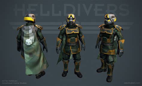 Skarfox Studios Helldivers Armor Sets