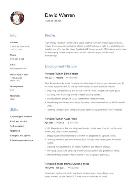 Download free cv resume 2020, 2021 samples file doc docx format or use builder creator on the website you will find samples as well as cv templates and models that can be downloaded free of. Sports & Fitness | Resumeviking.com
