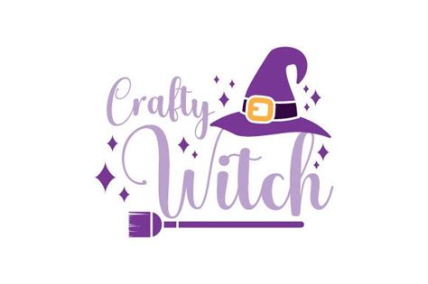 Crafty Witch Svg Cut File By Creative Fabrica Crafts · Creative Fabrica