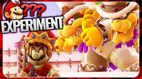 Experiment Kampf Gegen Zwei Bowsers 🔥 Super Mario Odyssey Mod Youtube