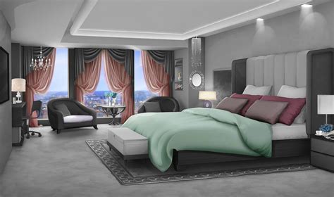 Int Green And Rose Hotel Room Day Episode Interactive Backgrounds