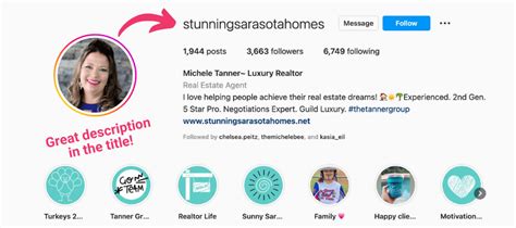 20 Gorgeous Instagram Bio Examples For Real Estate Agents That Inspire Template And Tips The
