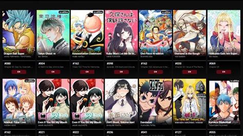 5 Situs Baca Manga Komik Legal Terbaik 2022 Subtitle Indonesia Gratis Dan Terupdate