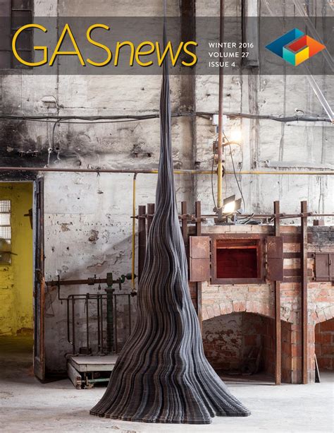 Gasnews Winter 2016 By Glass Art Society Issuu