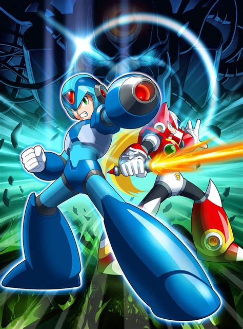 Mega Man X And Zero Characters And Art Mega Man Online Mega Man Art