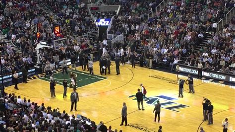 Watch lebron james (29), jeff green (22), and kevin love (20) chip in at least 20 points each for the squad last night in utah. Million Dollar Shot Prank Utah Jazz VS Cavaliers - YouTube