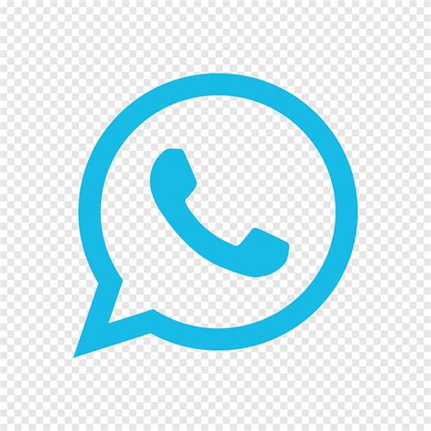 Whatsapp Logo Computer Icons Whatsapp Blue Text Png Pngegg