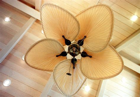 Blades of the first ceiling fans made of palm fronds: Home ...