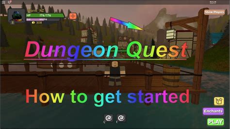 Dungeon Quest Ep 1 Getting Started Youtube