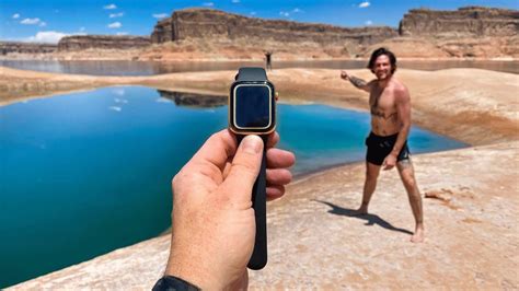 Found Youtubers Lost 24k Gold Apple Watch While Scuba Diving His