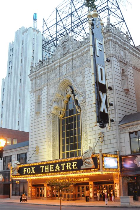 The Fabulous Fox Theatre St Louis Saint Louis Mo Iucn Water
