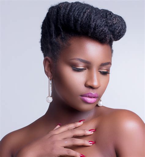The primary focus is on dreadlocks styles on short hair. 17 Stunning Women With Dreadlocks - African Vibes Magazine