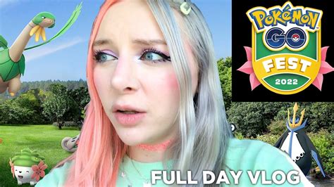 Vlog Pokemon Go Fest 2022 Gameplay Hang Out With Me During Day 1