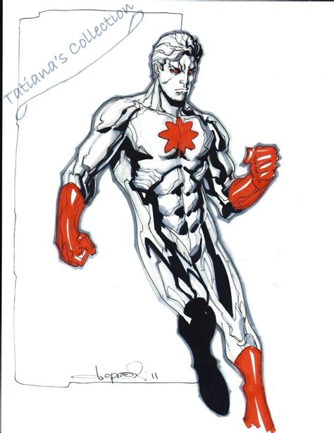 Captain Atom By Aaron Lopresti Dc Comics Dc Comics Characters Dc