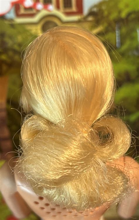 Vintage Mattel Barbie Talking Nape Curl Blonde Hair Mute B Y Ebay