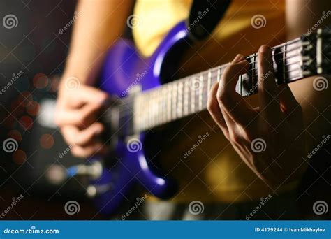 Guitarist Stock Images Image 4179244