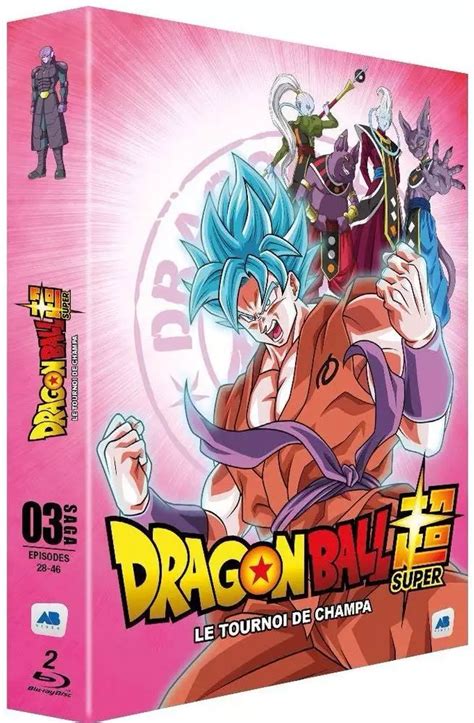Blu Ray Dragon Ball Super Blu Ray Vol3 Anime Bluray Manga News
