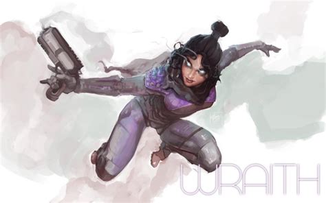 Apex Legends Wraith Fanart By Zachdb On Deviantart Character Wallpaper Fan Art Pc Games