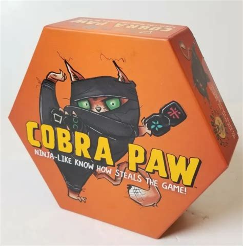 Cobra Paw Game Ninja Like Know How Steals The Game Party Board