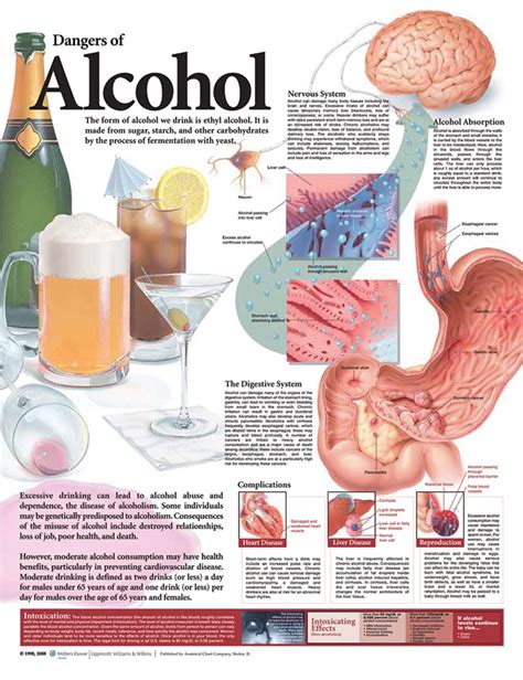 Dangers Of Alcohol Chart Flinn Scientific