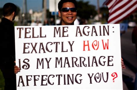 Gay Marriage And The Right To Be Wrong