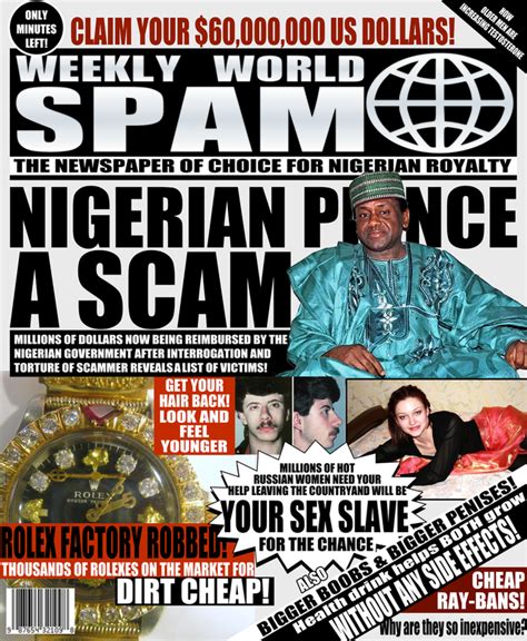 nigerian prince a scam r weeklyworldspam
