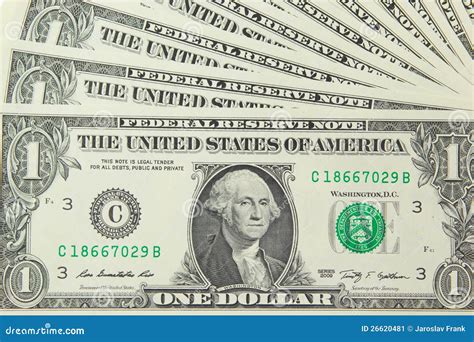 One Dollar Bill Background