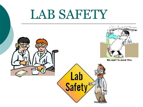 Science Safety Rules Powerpoint