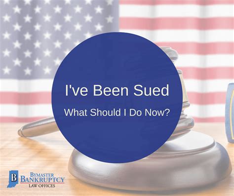 I Ve Been Sued What Now Know Your Options Read More