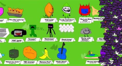 Solve Recommended Characters BFDI 24 Jigsaw Puzzle Online With 66