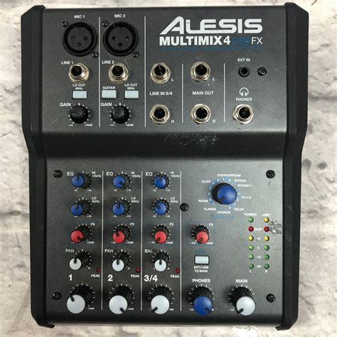 Alesis Multimix 8 Usb Fx Mixer Evolution Music