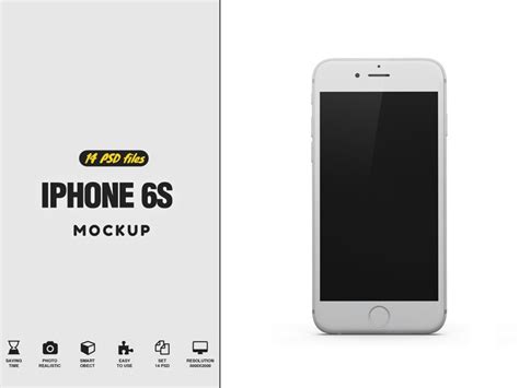 Iphone 6s Mockup By Pixelmockup On Dribbble