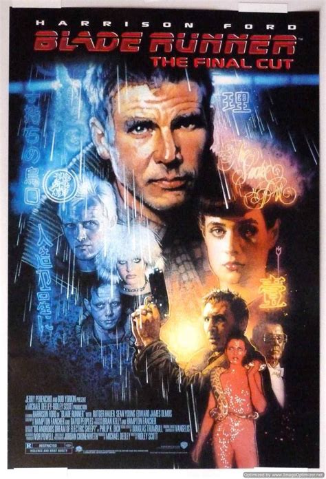 Blade Runner The Final Cut 2007 The Poster Database Tpdb