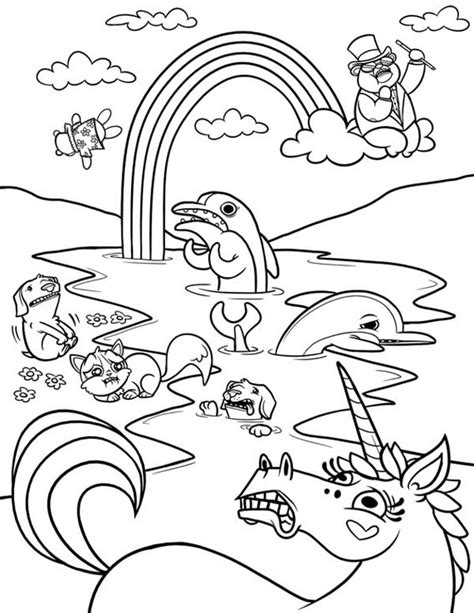 Land And Water Coloring Pages At Free Printable