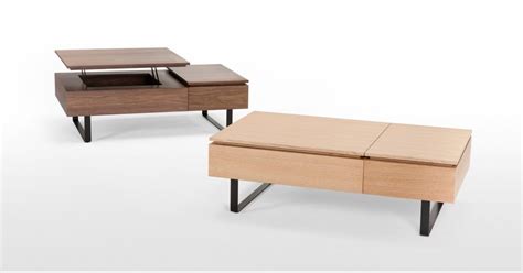 Couchtisch couchtisch eiche vintage eiche weiß mit stauraum 80x80. Flippa Couchtisch mit Stauraum, Eiche | MADE.COM | Mesas de café, Centros de mesa, Mesas