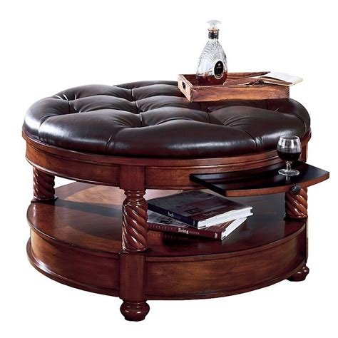 4.4 out of 5 stars 999. Supple Leather Tufted Coffee Table Ottoman | www.hayneedle ...
