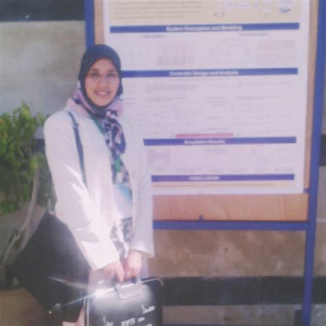 Fatima Zahra BELHAJ Université Ibn Tofail Kenitra department of