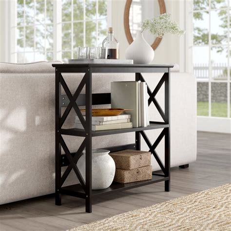 Wainright 70.86 h x 59.05 w steel etagere bookcase 17 stories color: Beachcrest Home Stoneford Etagere Bookcase & Reviews | Wayfair