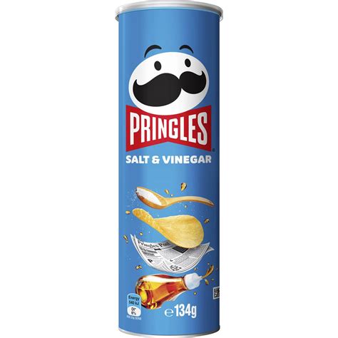 Calories In Pringles Salt And Vinegar Flavour Chips Calcount