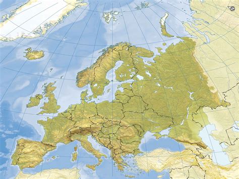 Mapa Fisico De Europa Mapa Geografico De Europa Mapa Fisico De Images