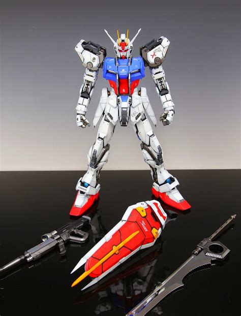 Gundam Guy Pg 160 Aile Strike Gundam Painted Build