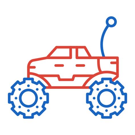 Rc Car Generic Color Outline Icon