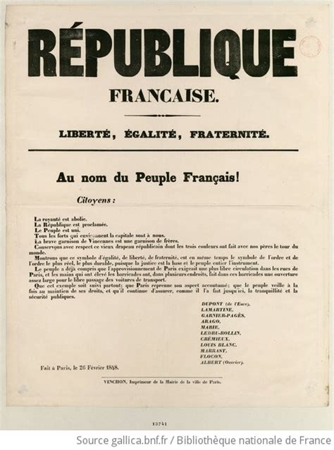 République Française [ ] Au Nom Du Peuple Français Citoyens La Royauté Est Abolie La