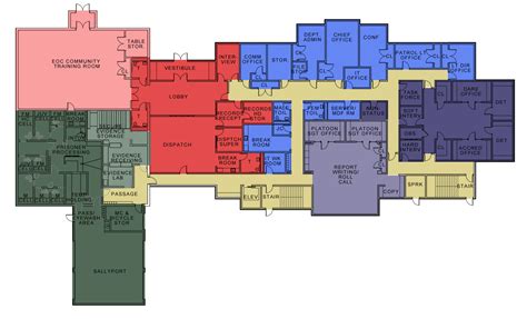 Small Police Station Floor Plan Floorplansclick
