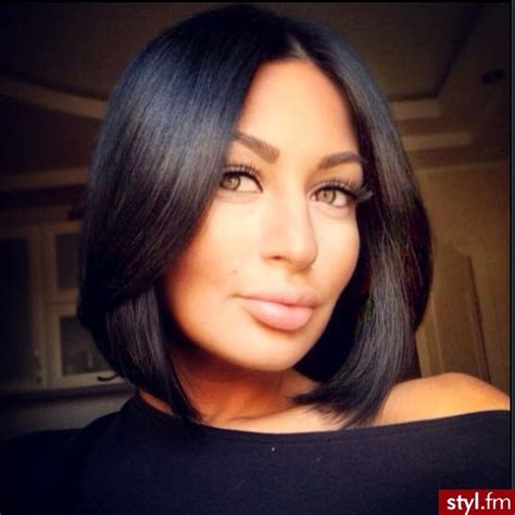 Middle part bob! Swoon | HAIR | Pinterest | My hair, Bobs ...