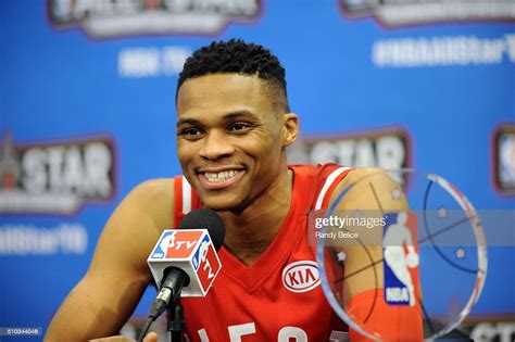 All Star Game Mvp Russell Westbrook Of The Western Conference Speaks