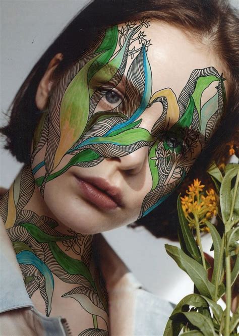 X Alana Dee Haynes In Surreal Portrait Photography Illustration Makeup Inspiration
