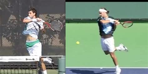 In many ways explaining the technical changes in federer's forehand is incredibly difficult. Mirror Images Part 1 - The Forehands Of Federer and ...