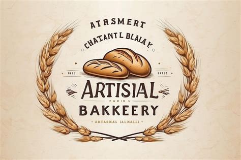 El Logotipo De La Panadería Artesanal Foto Premium